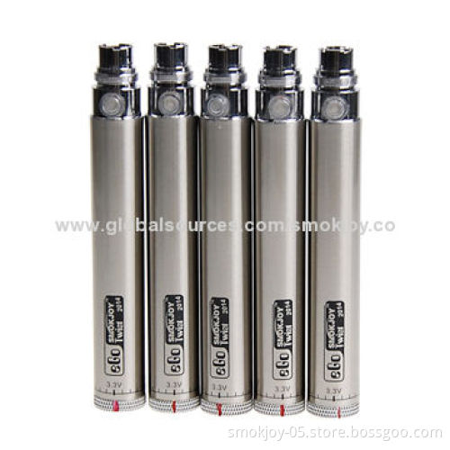 Smokjoy Electronic Cigarette eGo Twist Batteries/Variable Voltage eGo Twist Kit, 3.2-4.8V